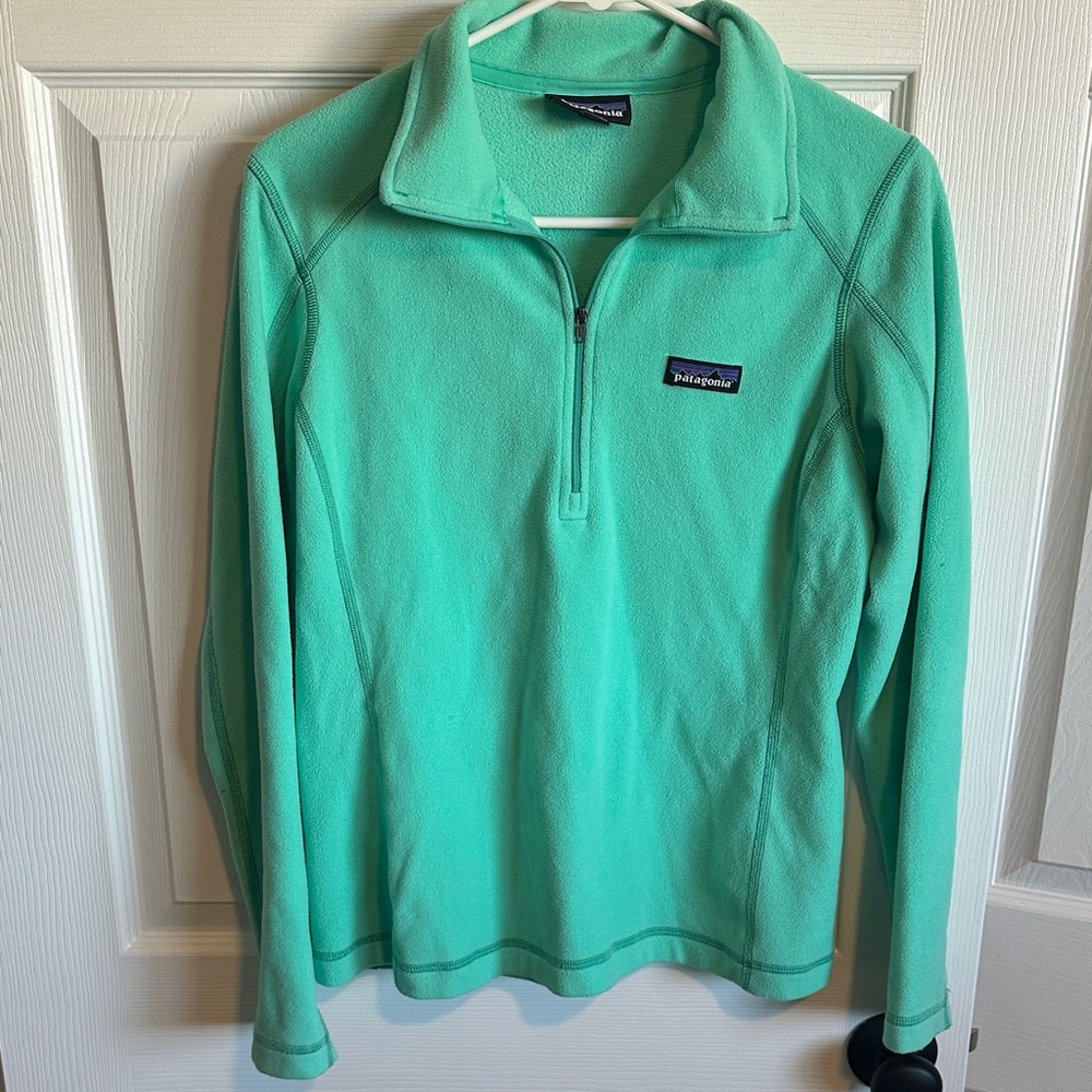 Patagonia Mint Green Pullover